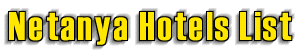 Netanya hotels